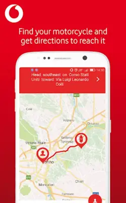 My Connected Bike android App screenshot 1